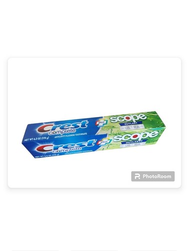 Crest Complete+Scope Outlast Ultra Whitening Minty fresh Toothpaste (6.3oz.,1ct) - Picture 9 of 10