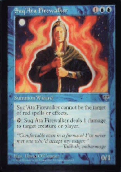 Suq'Ata Firewalker - Mirage: #94, Magic: The Gathering Nm R109