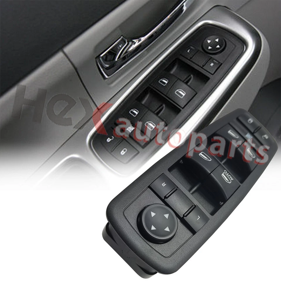 Главный выключатель стеклоподъемника со стороны водителя подходит для Jeep Liberty Dodge Nitro Journey 2012 года выпуска - Изображение 2 из 4