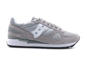 Scarpe uomo Saucony Shadow Originals camoscio/tessuto grigio e dettagli  bianchi | eBay