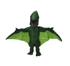 Pterodactyl - Dinosaur - Green - Inflatable - Costume - Adult - One Size