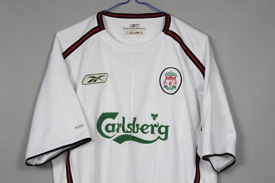 LIVERPOOL ENGLAND 2003/2004/2005 AWAY FOOTBALL SHIRT JERSEY REEBOK