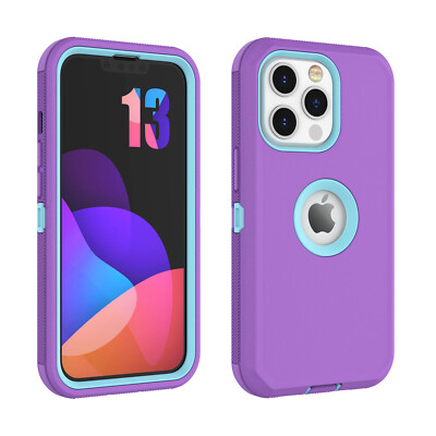For iPhone 14 13 12 11 XR XS MAX Case Fits Otterbox Defender +