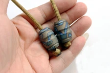 Begleri Knucklebone Fidget Toy Finger Skill Exercise Paracord Stress Worry Bead