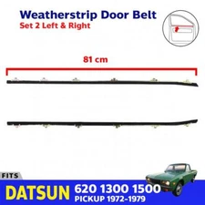 Inner Weatherstrip Door Belt w/o Vent Pair Fits Datsun 620 Pickup 1972-79 P07