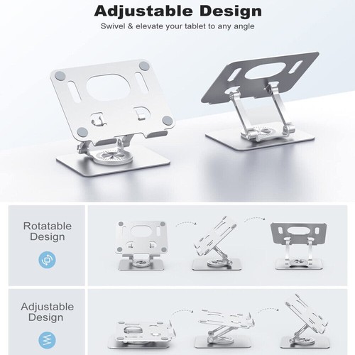 Tablet Mount Stand Universal Holder for Tablet iPad Cell Phone Table Office - Picture 13 of 17