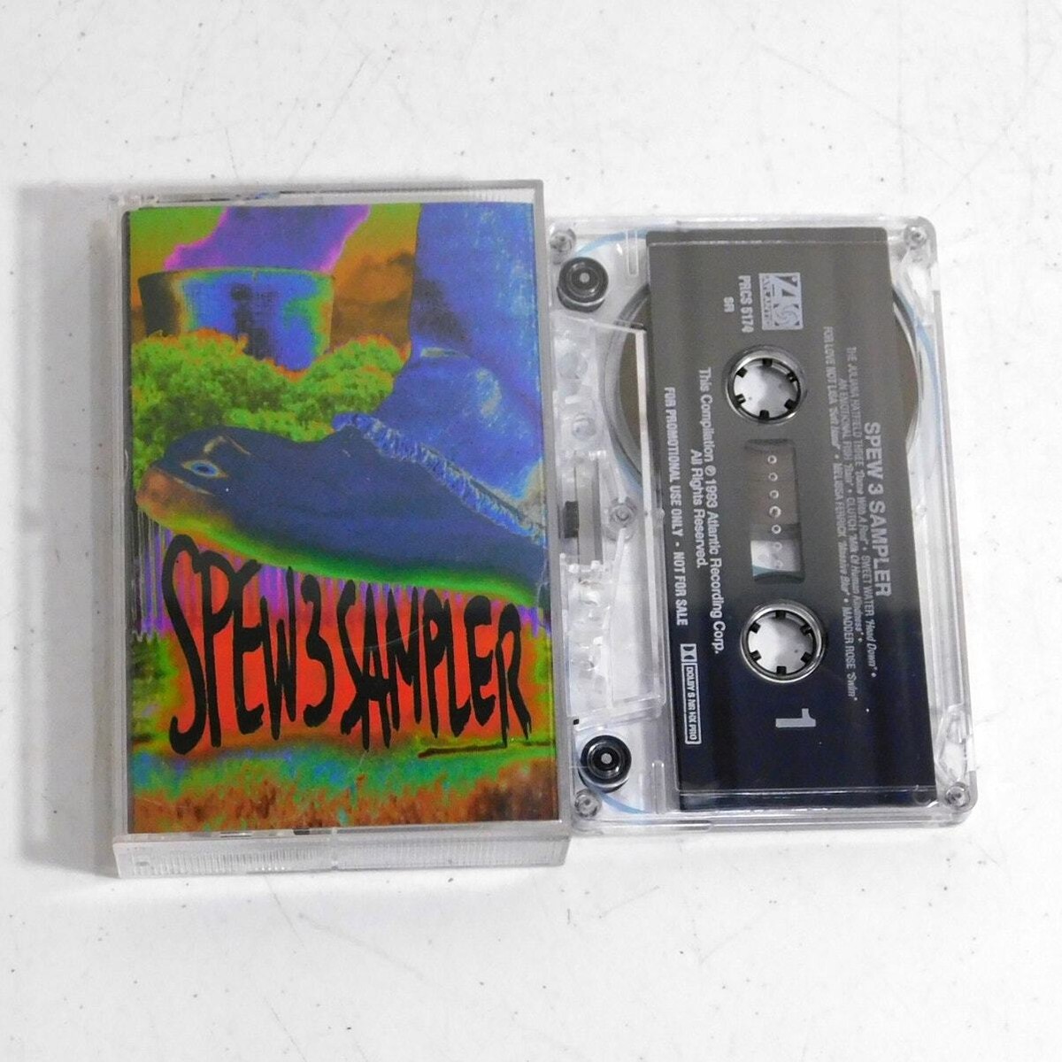 Spew Sampler Vol 3 Cassette Tape Grunge Punk Rock Clutch 1993