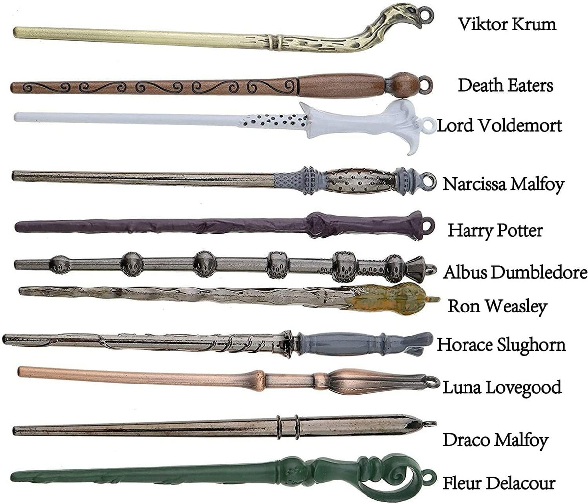 New 11 PCS Harry Potter Hermione Dumbledore Snape Magic