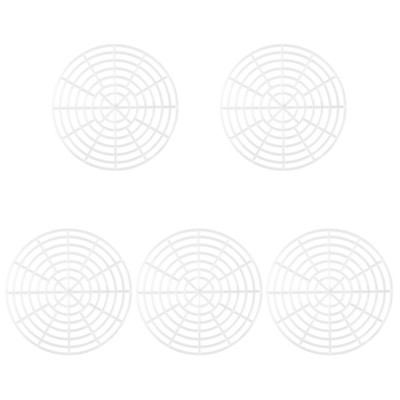  5 Pcs Gurkenpresse Buddy-Heizgrillaufsatz Runder Feuerstellenrost