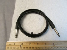 American Screen Printing Equipment Co. -- Audio Type 1/4 Inch Plug-Plug Cable