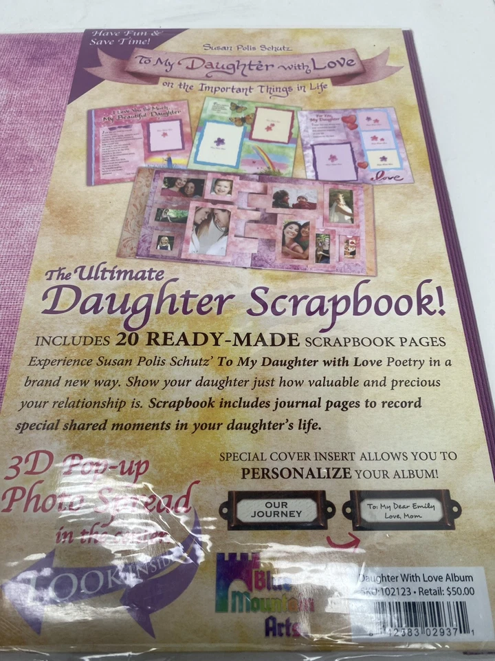 Álbum de recortes Ultimate Daughter With Love con centro emergente 3D Foto 3 de 4