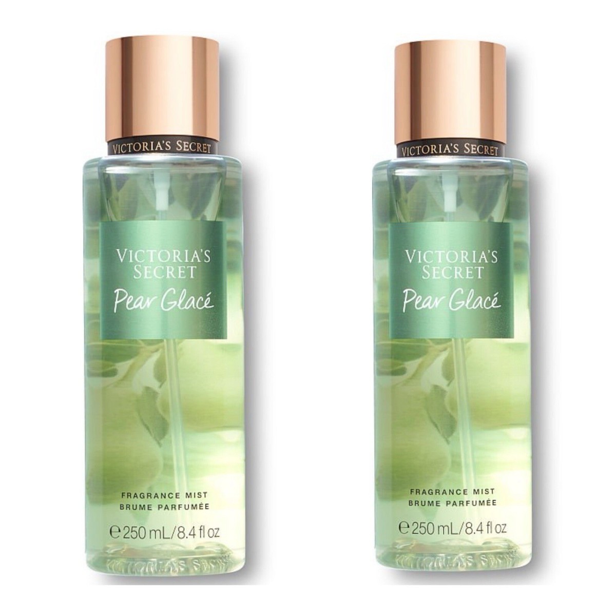 Victoria's Secret PEAR GLACÉ Fragrance Mist ~ 8.4 fl.oz. ( Lot of
