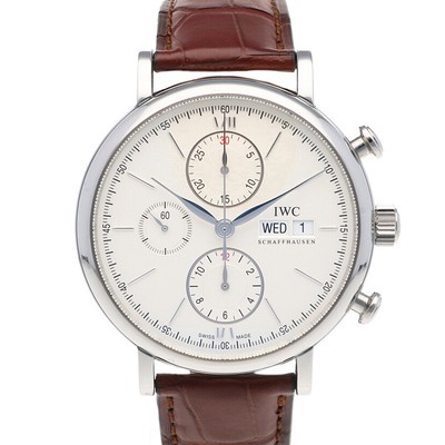 IWC SCHAFFHAUSEN Port Fino Chronograph Uhren IW391007 Edelstahl