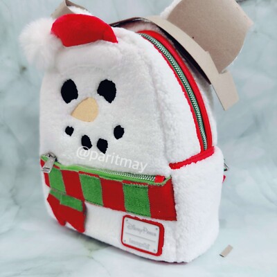 Loungefly Red and White Mickey Mouse Santa Backpack Style You Can main image 3