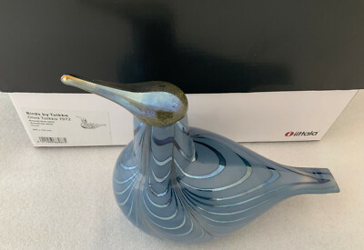 工芸品 OIVA TOIKKA Rusotintti Stora Enso 2005 Nuutajärvi lintu Rusotiltti, limited edition to Stora Enso