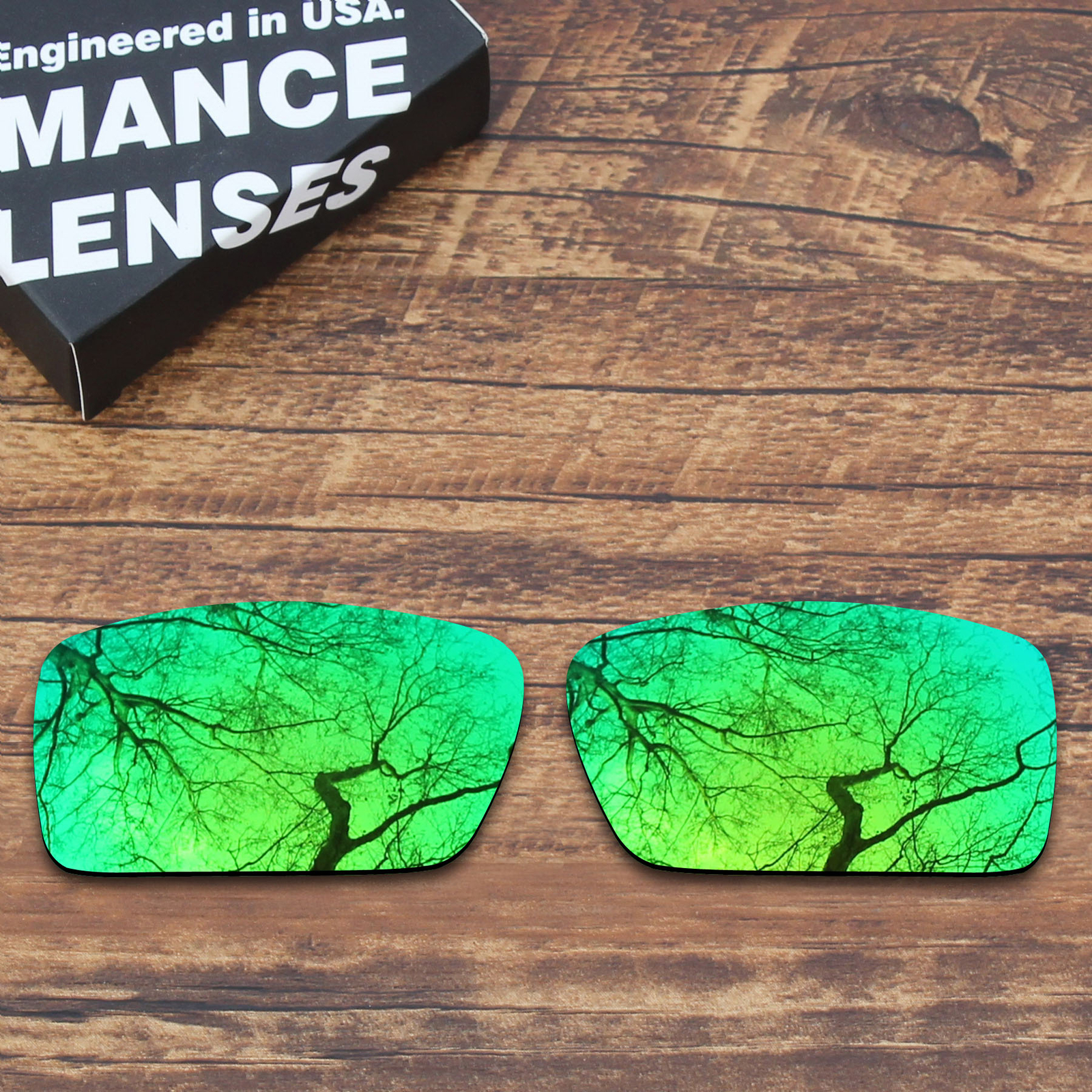 Green Mirrored-Polarized