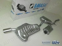 Imasaf Auspuffset Ab Kat für Fiat Coupe 1.8 16V FA/175 BJ.96-2000 |+Anbauteile