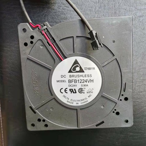 DELTA BFB1224VH 12032 12CM 24V 0.9A 2-PIN turbofan Cooling Fan - 第 1/2 張圖片