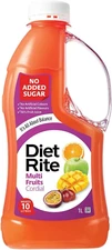 Diet Rite Cordial Drink, Multi Fruits, 1 L