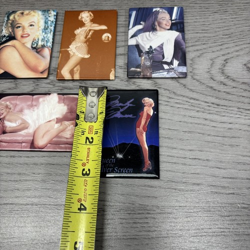 Vintage Marilyn Monroe Pinup 3 "X 2" Kühlschrank Spind Magnet Pinup Schauspielerin Modell 5 - Bild 7 von 9