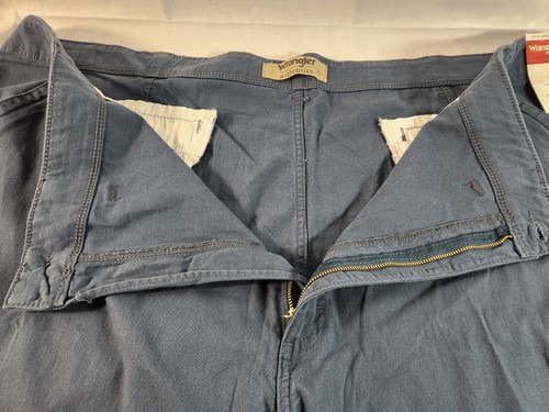 Pantalones Cortos Carga Wrangler Authentics Para Hombres Azul Elastizado (Talla Real 51) Nuevos con Etiquetas Envío GRATIS - Imagen 7 de 14