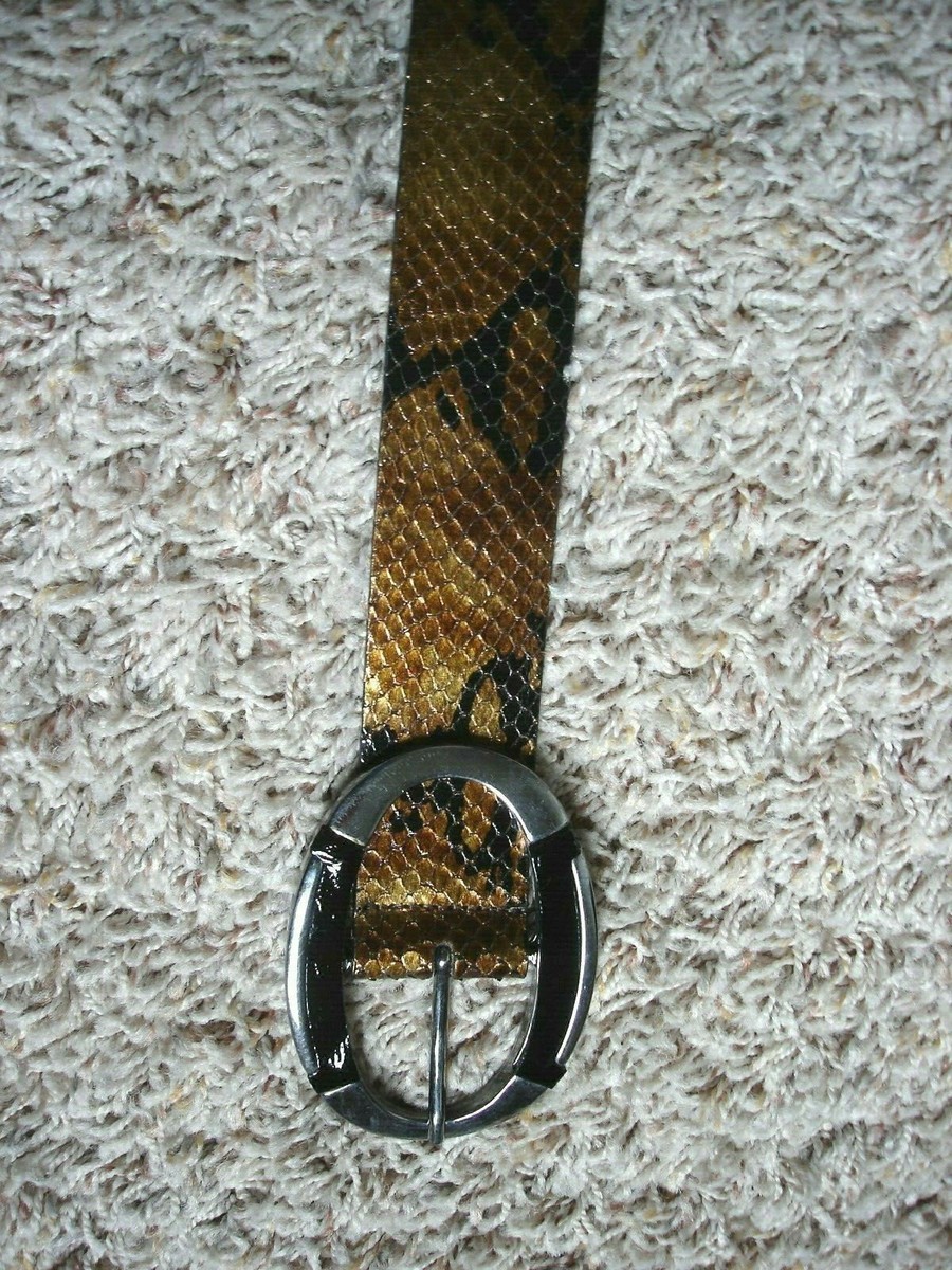 NEW Streets Ahead USA Made Metallic Snake skin Embossed  display picture 2