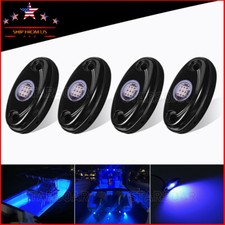 4X Marine Boat Blue LED Navigation Lights Dec...