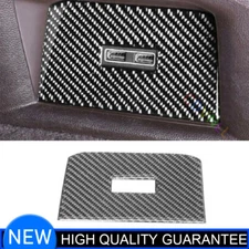 For VW Atlas 2018-2022 Real Carbon Fiber Rear USB Socket Control Strip Trim 1PCS