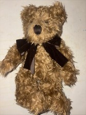Vintage America Wego Jointed Brown Teddy Bear Plush 12 Stuffed Animal
