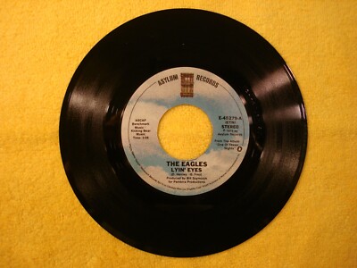 1975 EAGLES ''LYIN' EYES'' 45rpm 7''