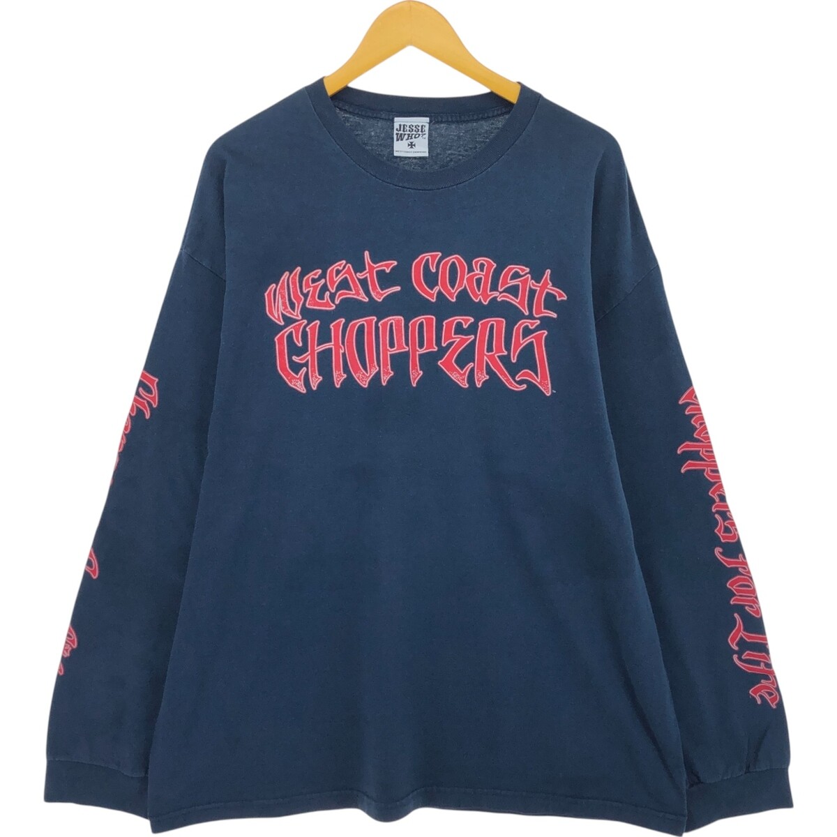 トップス 00s West Coast Choppers Long Sleeve Tee 90s~00'S WEST COAST CHOPPERS Long Sleeve T-Shirt, Men's XL