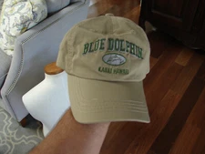 Blue Dolphin Kauai Hawaii Cap Hat Embroidered Brown One Size Adjustable