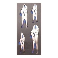 BGS-4040 1/3 Werkstattwageneinlage Gripzangen 4-Tlg.