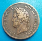 French Colonies Polynesia Marquesas Islands Louis-Philippe 5 Centimes 1843 A