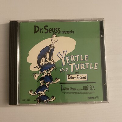 DR. SEUSS Yertle The Turtle And Other Stories CD 1996 RCA Rare CD!! | eBay