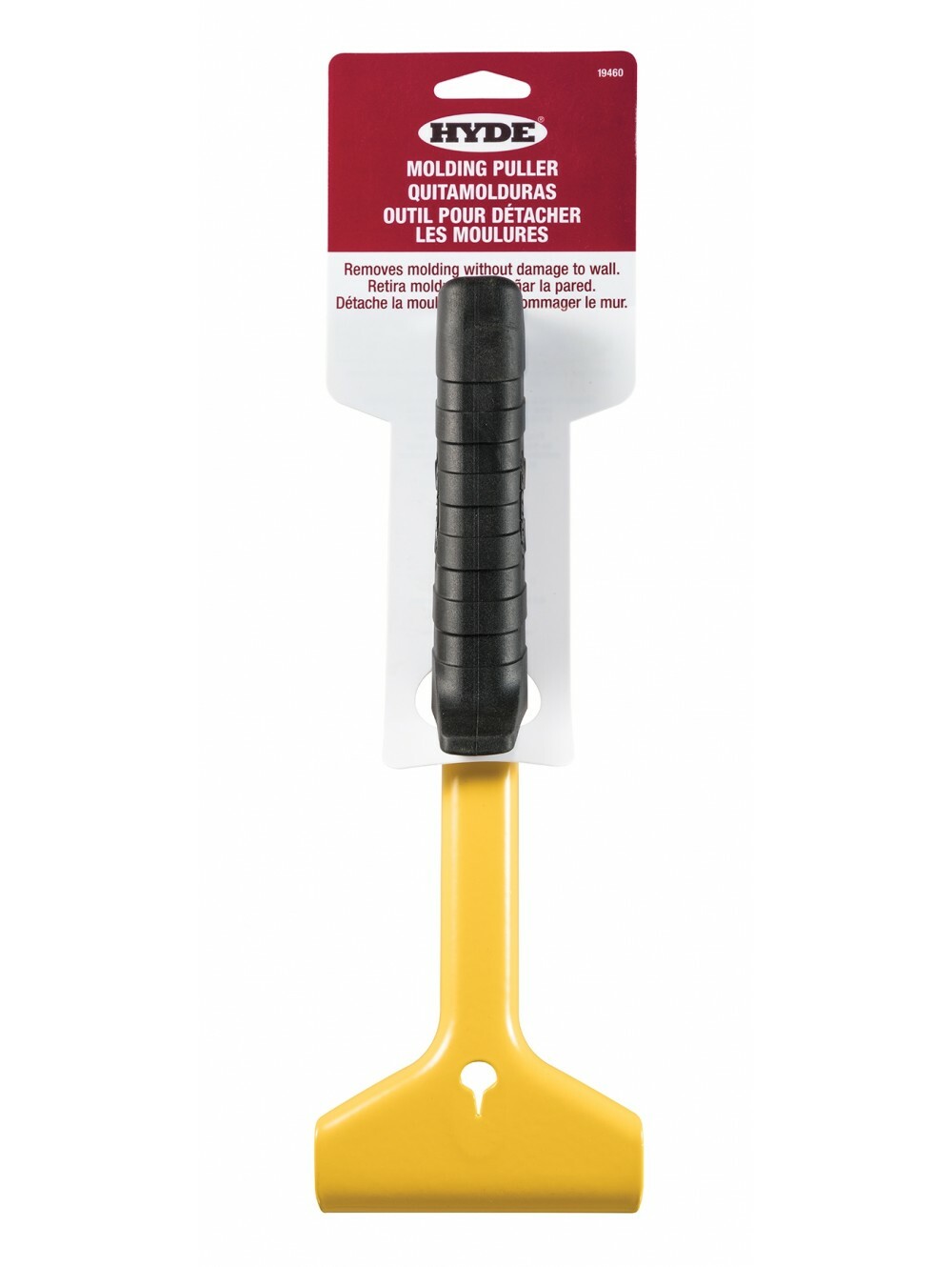 HYDE TOOLS 19460 Heavy Duty Molding / Trim Puller, Yellow 79423194603