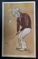 Golf, JACK NICKLAUS: Rare VENORLANDUS Promotional Poster (1977)