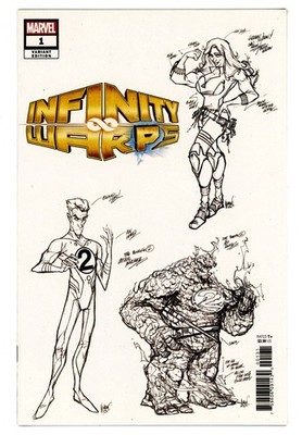 Infinity Wars: Infinity Warps #1/B NM 9.4 2018  Francisco Herrera Variant Cover