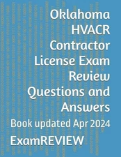 Oklahoma HVACR Contractor License Exam Review Questions and Answers by Examrevie