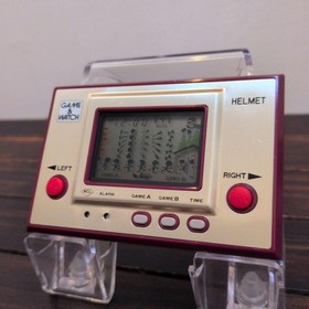 gamewatch Helmet No Leaks Box With Instructions Nintendo Game Watch Japan