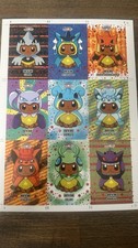 Unofficial Uncut Pokemon Eevee Cosplay Holo Sheet Let&rsquo;s Go Eevee