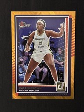 2025 Panini Donruss WNBA Kalani Brown #84 Orange Laser Prizm 071/199