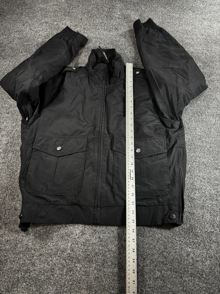 Blauer Men's B.Dry 3-Season Jacket Men's Size Medium Black Bomber Jacket coat - Image 3 of 4