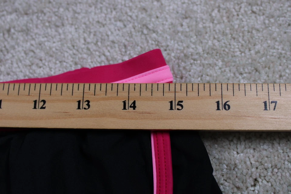 Falda Kyodan para mujer mediana negra rosa ropa deportiva secado rápido correr Foto 2 de 4