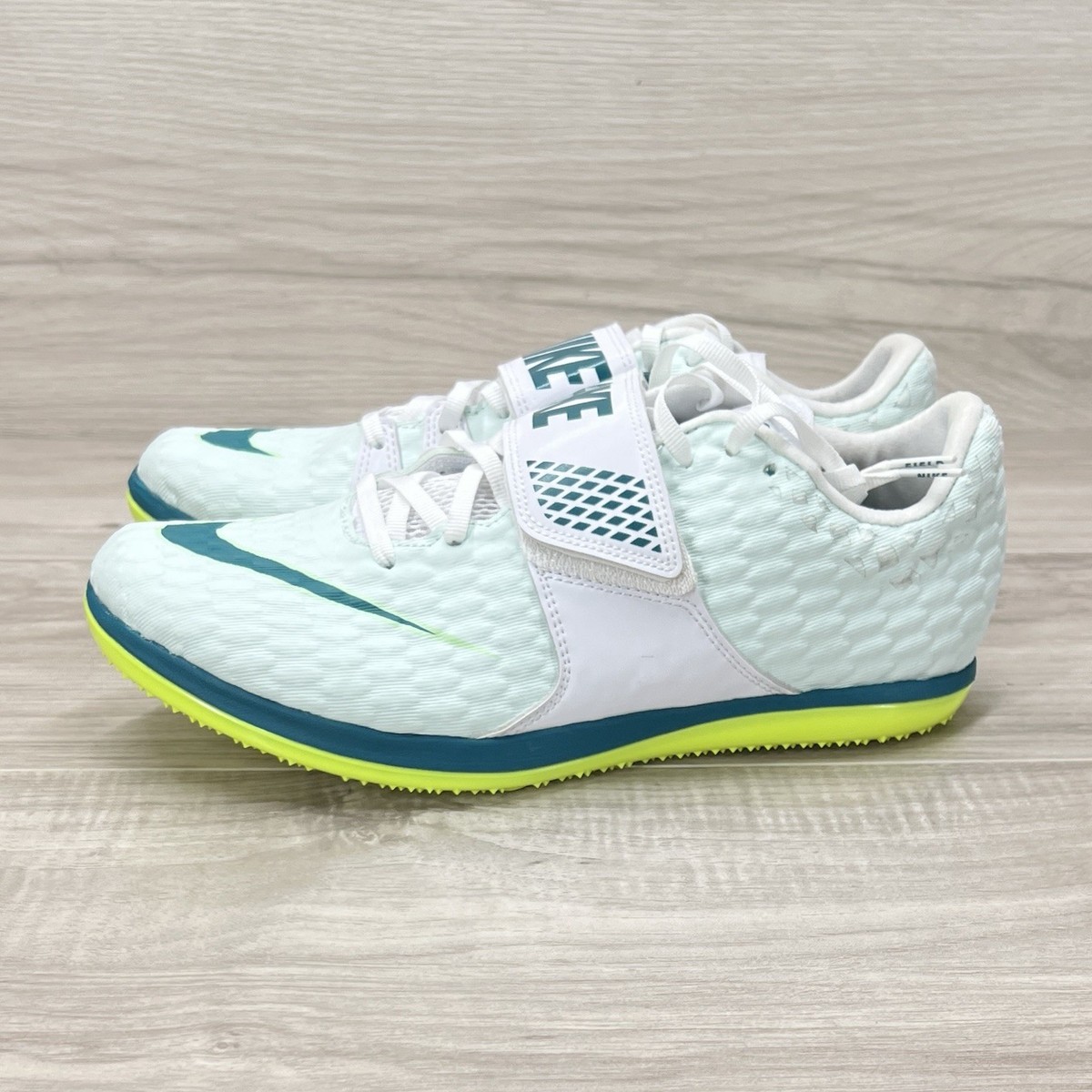 NIKEシューズ Nike Zoom High Jump HJ Elite White Track Shoes FZ9636-100 Men's