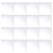 16 Pcs Creative Mirror Wall Stickers Self Adhesive for Home Decor