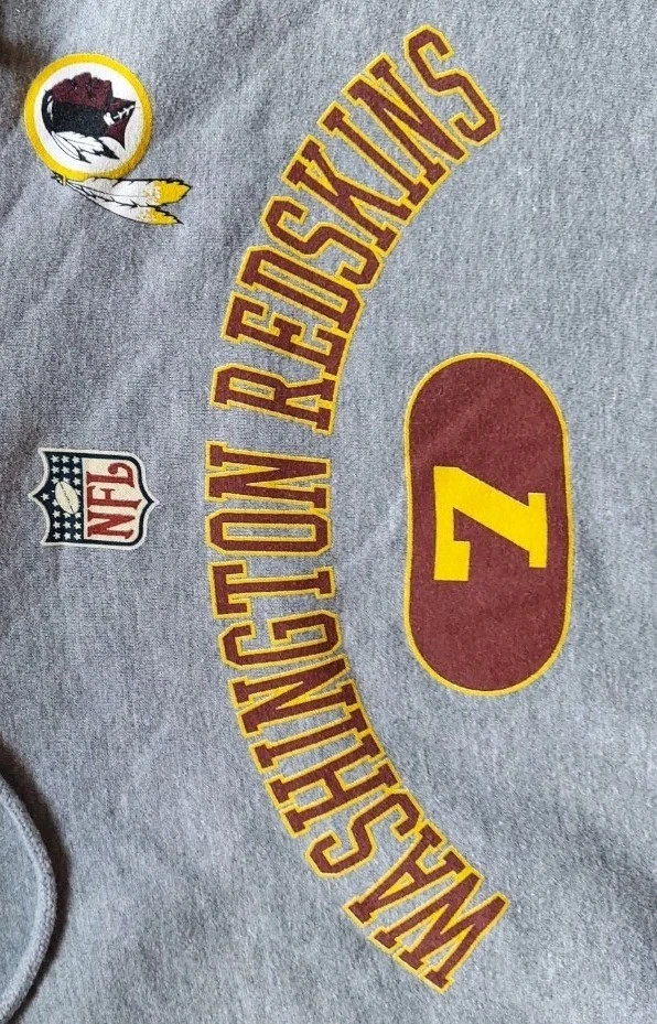 Moletom com capuz vintage Reebok - Washington Redskins - NFL - Tamanho grande  - Imagem 2 de 4