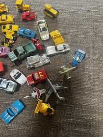 Mixed Lot of Cars Micro Machines Cars Trucks Construction Vehicles Airplanes