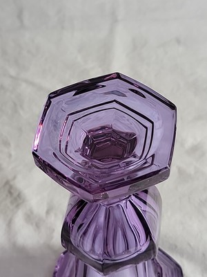 Moser Germany Lead Crystal Alexandrite Neodymium Amethyst Purple