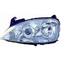 Scheinwerfer Links FüR Opel Corsa C 2003 Al 2006 Anlage Zkw 13100535